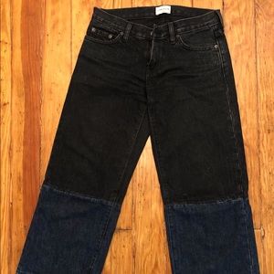Simon Miller Cropped Wide Leg Jeans